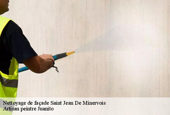 Nettoyage de façade saint-jean-de-minervois-34360 Artisan peintre Juanito