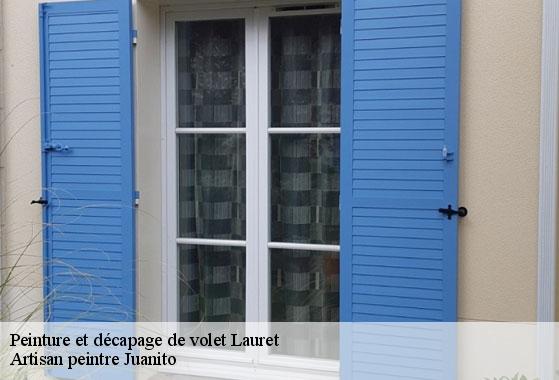 Peinture et décapage de volet  lauret-34270 Artisan peintre Juanito