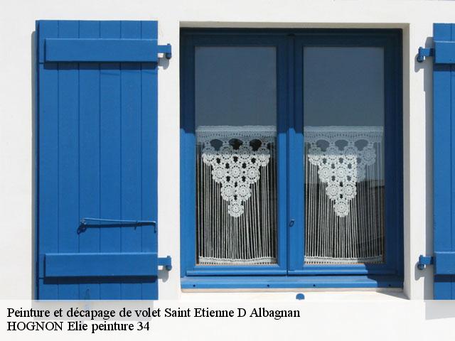 Peinture et décapage de volet  saint-etienne-d-albagnan-34390 HOGNON Elie peinture 34