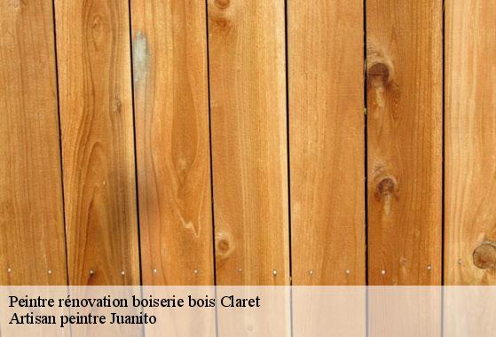 Peintre rénovation boiserie bois  claret-34270 Artisan peintre Juanito