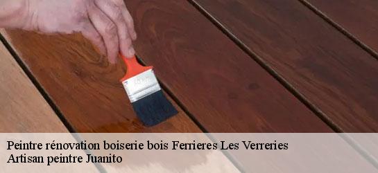 Peintre rénovation boiserie bois  34190