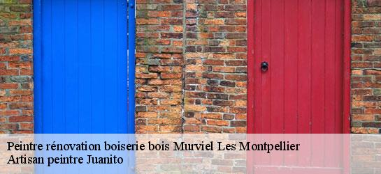 Peintre rénovation boiserie bois  34570