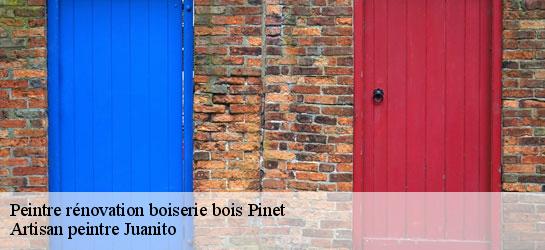 Peintre rénovation boiserie bois 34850