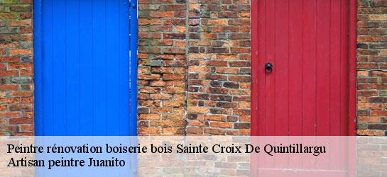 Peintre rénovation boiserie bois 34270