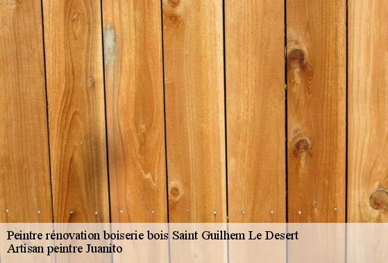 Peintre rénovation boiserie bois  saint-guilhem-le-desert-34150 Artisan peintre Juanito