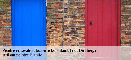 Peintre rénovation boiserie bois 34380