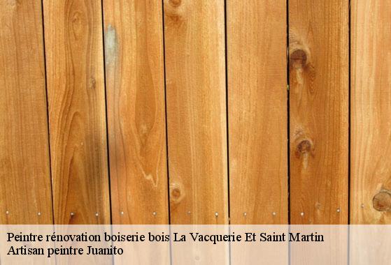 Peintre rénovation boiserie bois la-vacquerie-et-saint-martin-34520 Artisan peintre Juanito