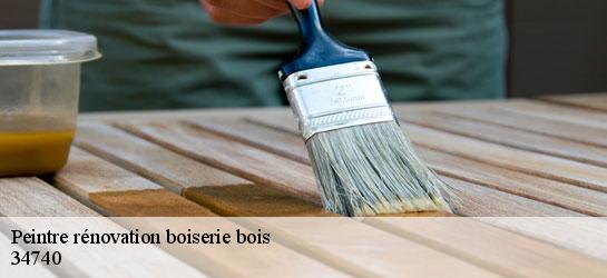 Peintre rénovation boiserie bois 34740