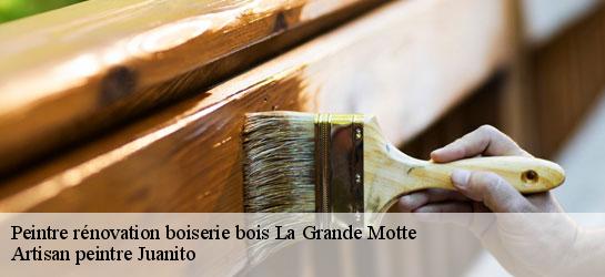 Peintre rénovation boiserie bois 34280