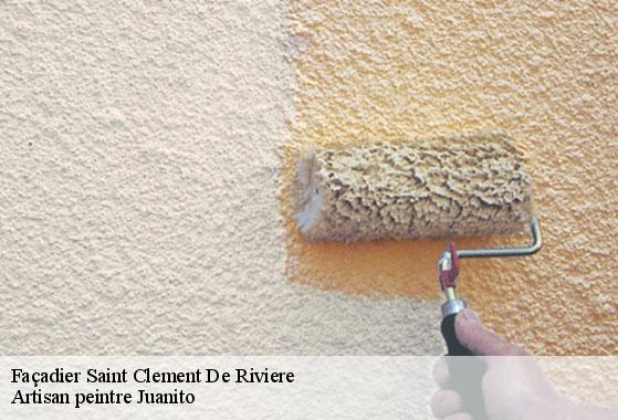 Façadier saint-clement-de-riviere-34980 Artisan peintre Juanito