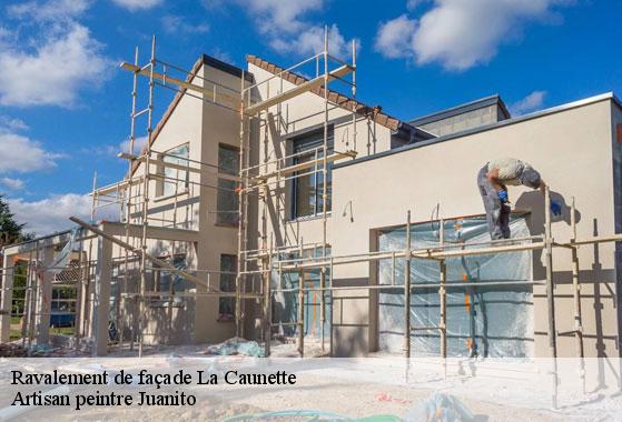 Ravalement de façade la-caunette-34210 Artisan peintre Juanito
