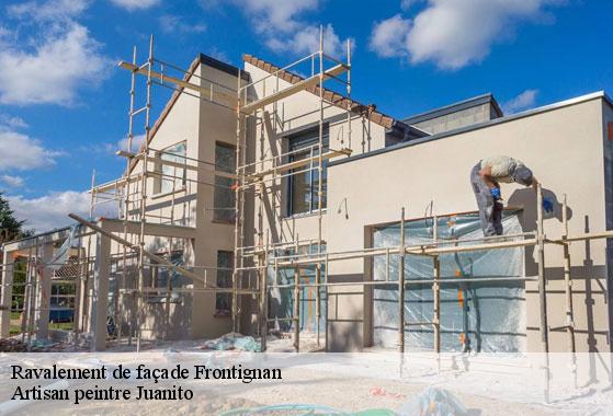 Ravalement de façade  frontignan-34110 Artisan peintre Juanito