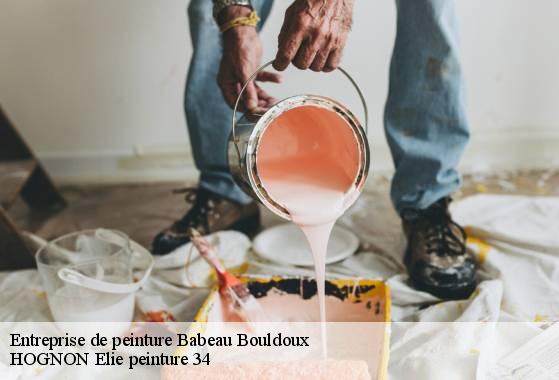 Entreprise de peinture  babeau-bouldoux-34360 HOGNON Elie peinture 34