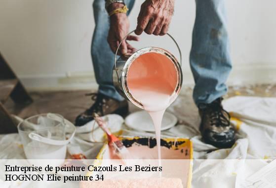 Entreprise de peinture  cazouls-les-beziers-34370 HOGNON Elie peinture 34