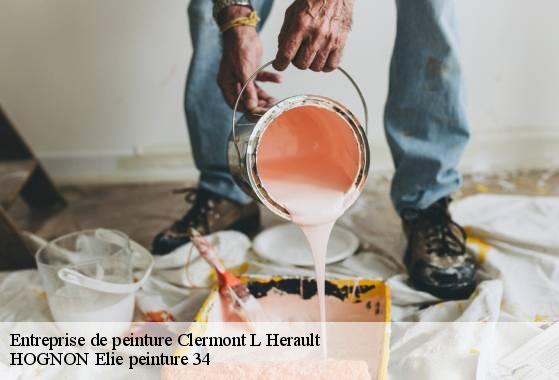 Entreprise de peinture  clermont-l-herault-34800 HOGNON Elie peinture 34