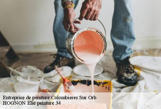 Entreprise de peinture  colombieres-sur-orb-34390 HOGNON Elie peinture 34