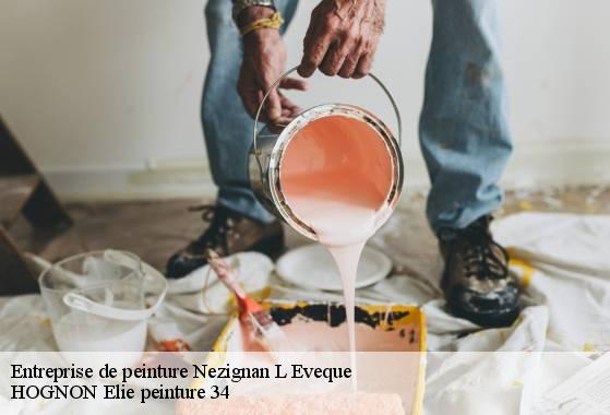 Entreprise de peinture  nezignan-l-eveque-34120 HOGNON Elie peinture 34