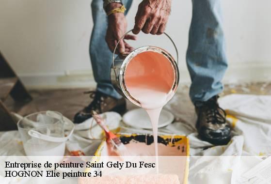 Entreprise de peinture  saint-gely-du-fesc-34980 HOGNON Elie peinture 34