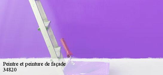 Peintre et peinture de façade  34820