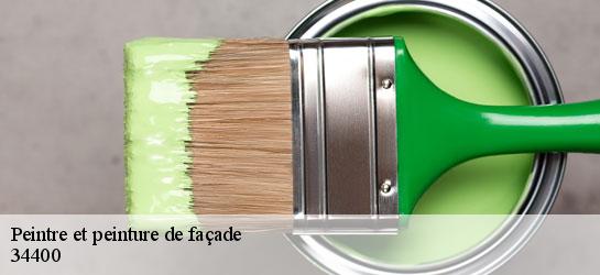 Peintre et peinture de façade 34400