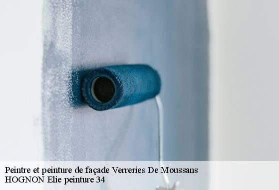 Peintre et peinture de façade  verreries-de-moussans-34220 HOGNON Elie peinture 34