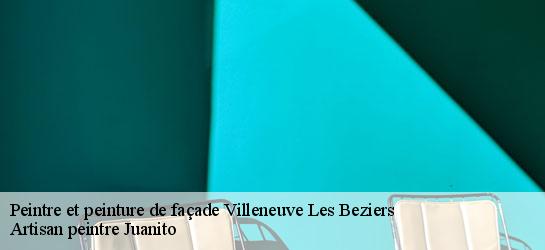 Peintre et peinture de façade  34420