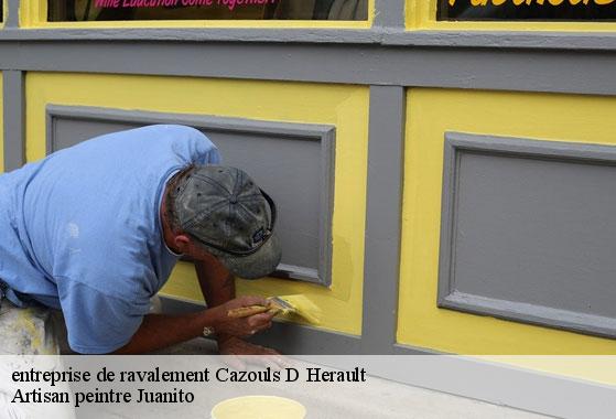 entreprise de ravalement  cazouls-d-herault-34120 Artisan peintre Juanito