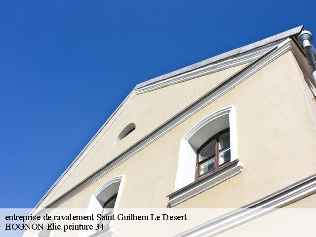 entreprise de ravalement  saint-guilhem-le-desert-34150 HOGNON Elie peinture 34