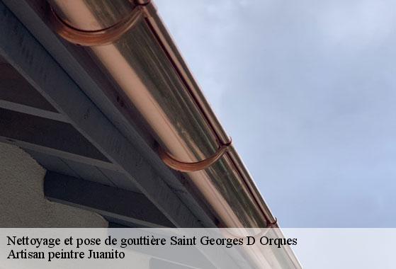 Nettoyage et pose de gouttière saint-georges-d-orques-34680 Artisan peintre Juanito