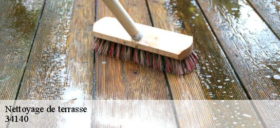 Nettoyage de terrasse 34140