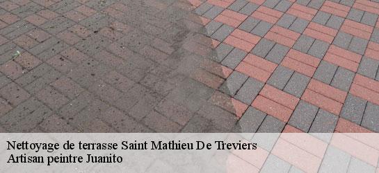 Nettoyage de terrasse  34270