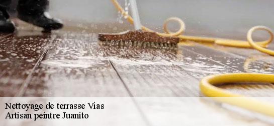 Nettoyage de terrasse 34450