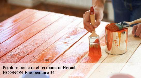 Peinture boiserie et ferronnerie Hérault 