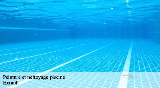 Peinture et nettoyage piscine Hérault 