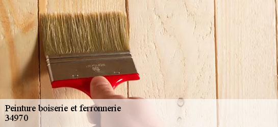 Peinture boiserie et ferronnerie  34970
