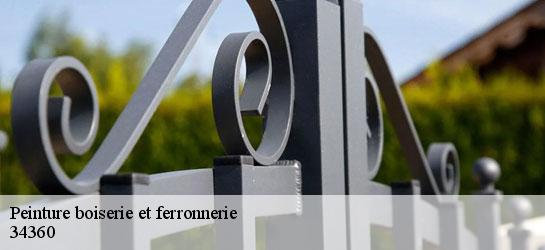 Peinture boiserie et ferronnerie 34360