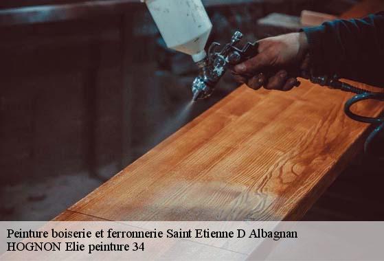 Peinture boiserie et ferronnerie  saint-etienne-d-albagnan-34390 HOGNON Elie peinture 34