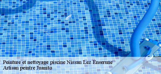 Peinture et nettoyage piscine 34440