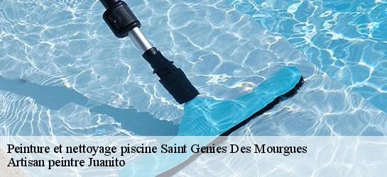 Peinture et nettoyage piscine 34160