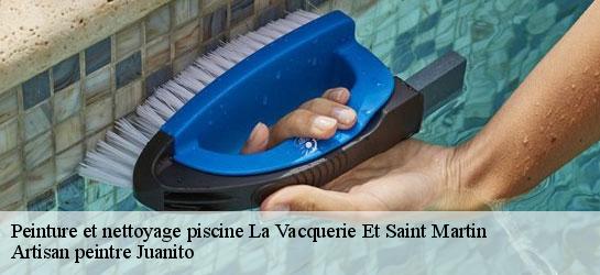 Peinture et nettoyage piscine 34520