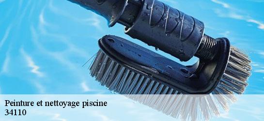 Peinture et nettoyage piscine  34110