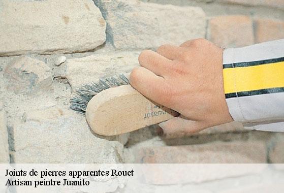 Joints de pierres apparentes rouet-34380 Artisan peintre Juanito